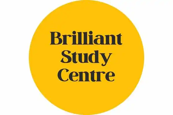 Logo of Brilliant Study Centre, Kerala, featuring vibrant colors and a modern design symbolizing education and excellence.